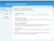Tablet Screenshot of mediaserver.cactusglobal.com